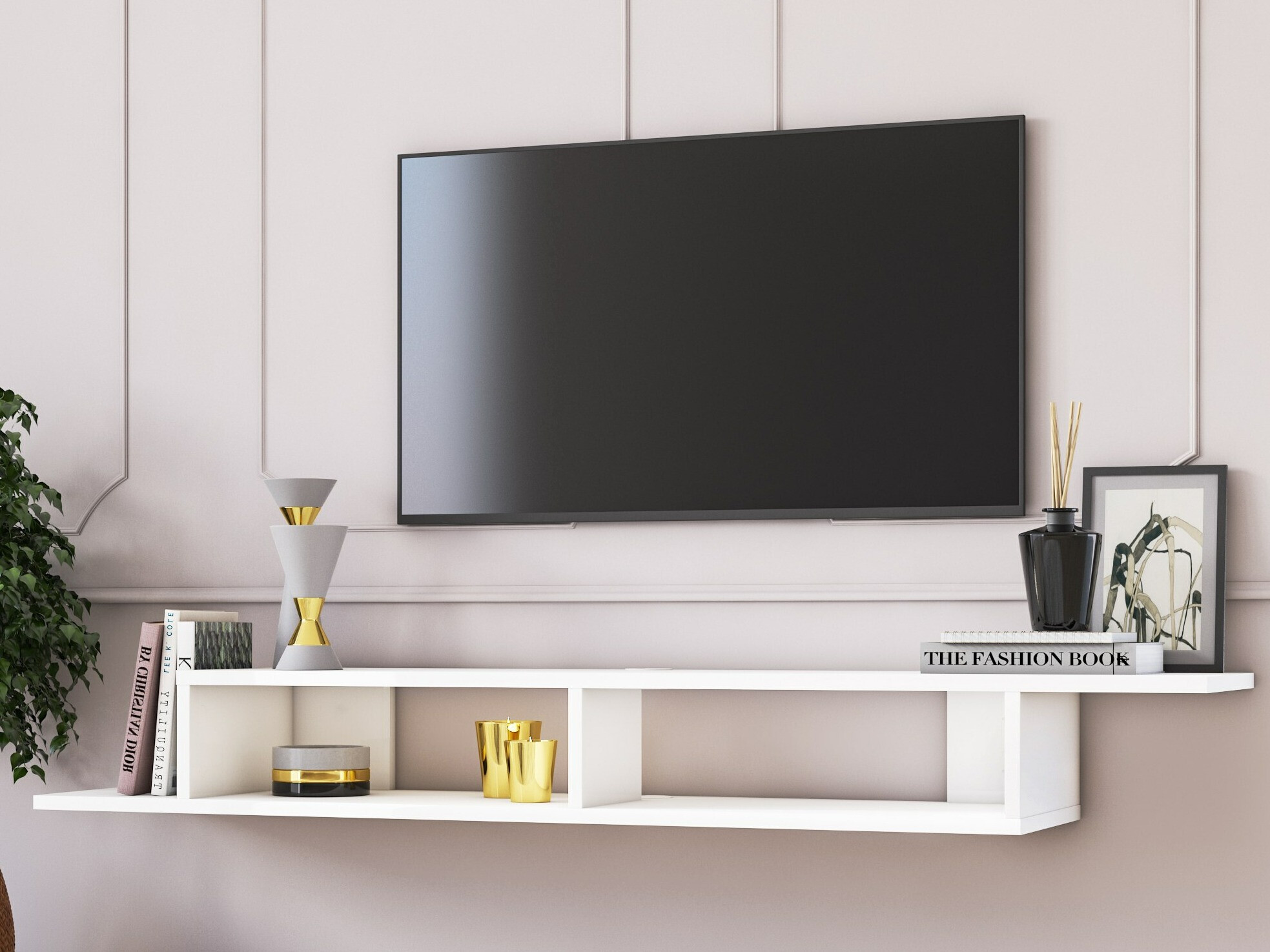 Mueble TV Kailua 984 (Blanco)