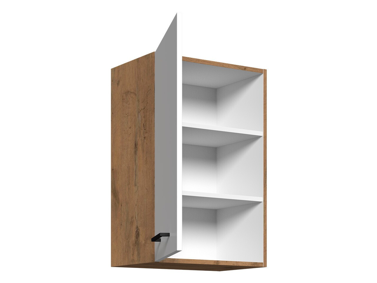 Armario de pared modular Wood White 101