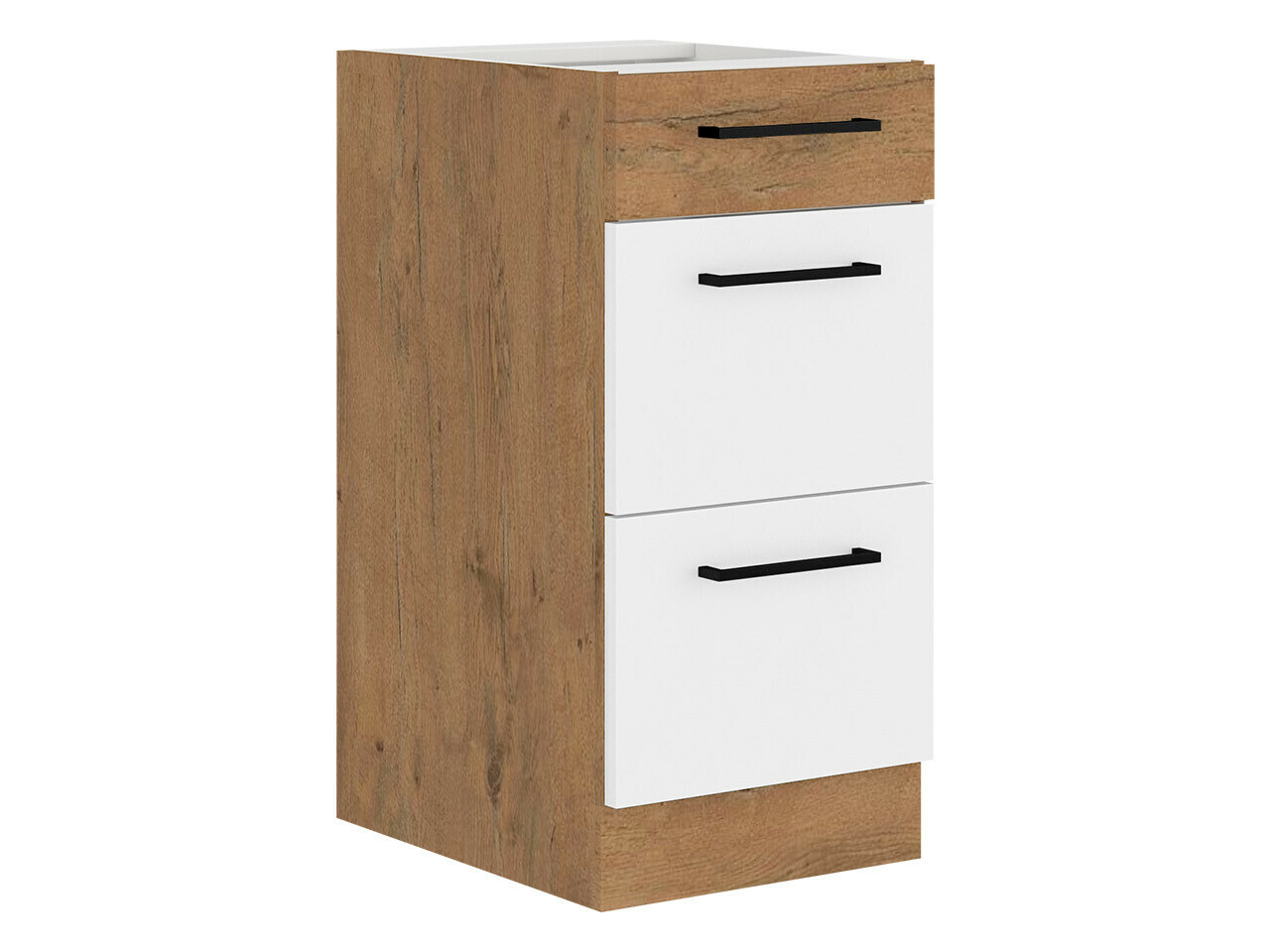 Mueble modular con cajones Wood White 139