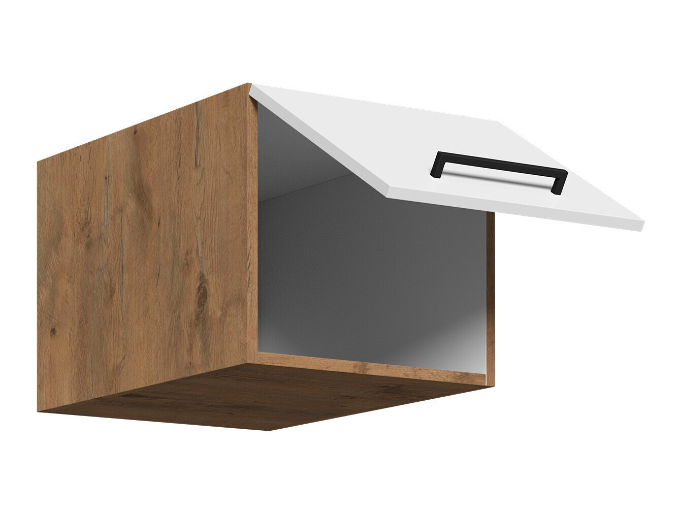 Armario de pared modular Wood White 130