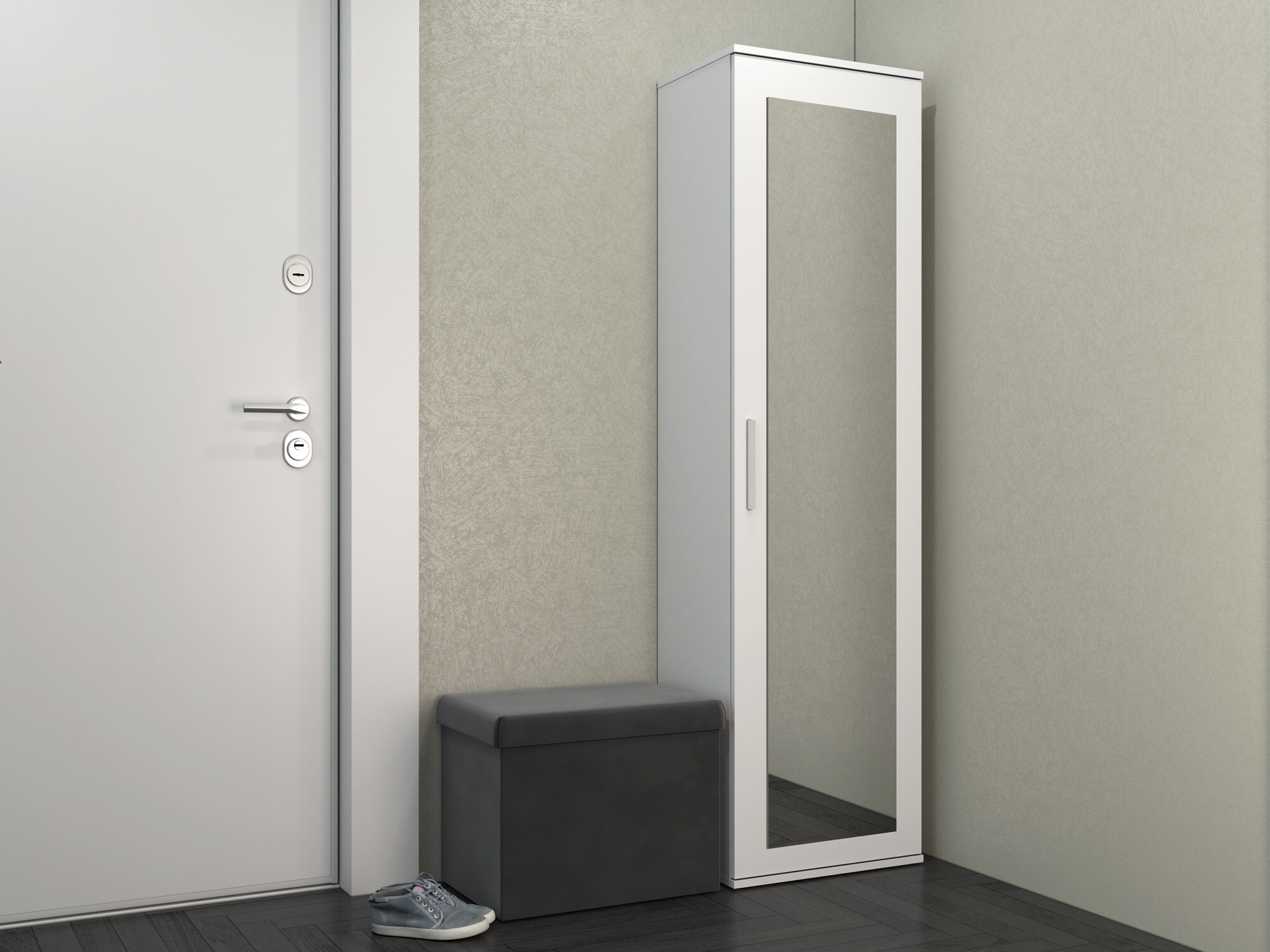 Armario Mandeville 127 (Mate blanco)