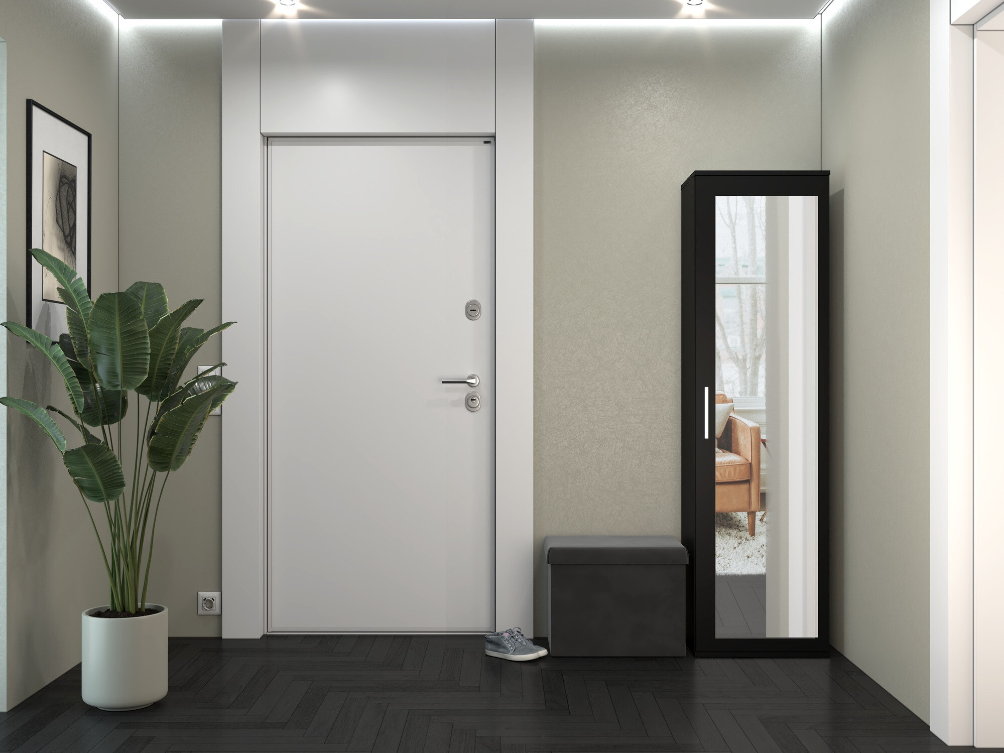 Armario Mandeville 127 (Negro mate)