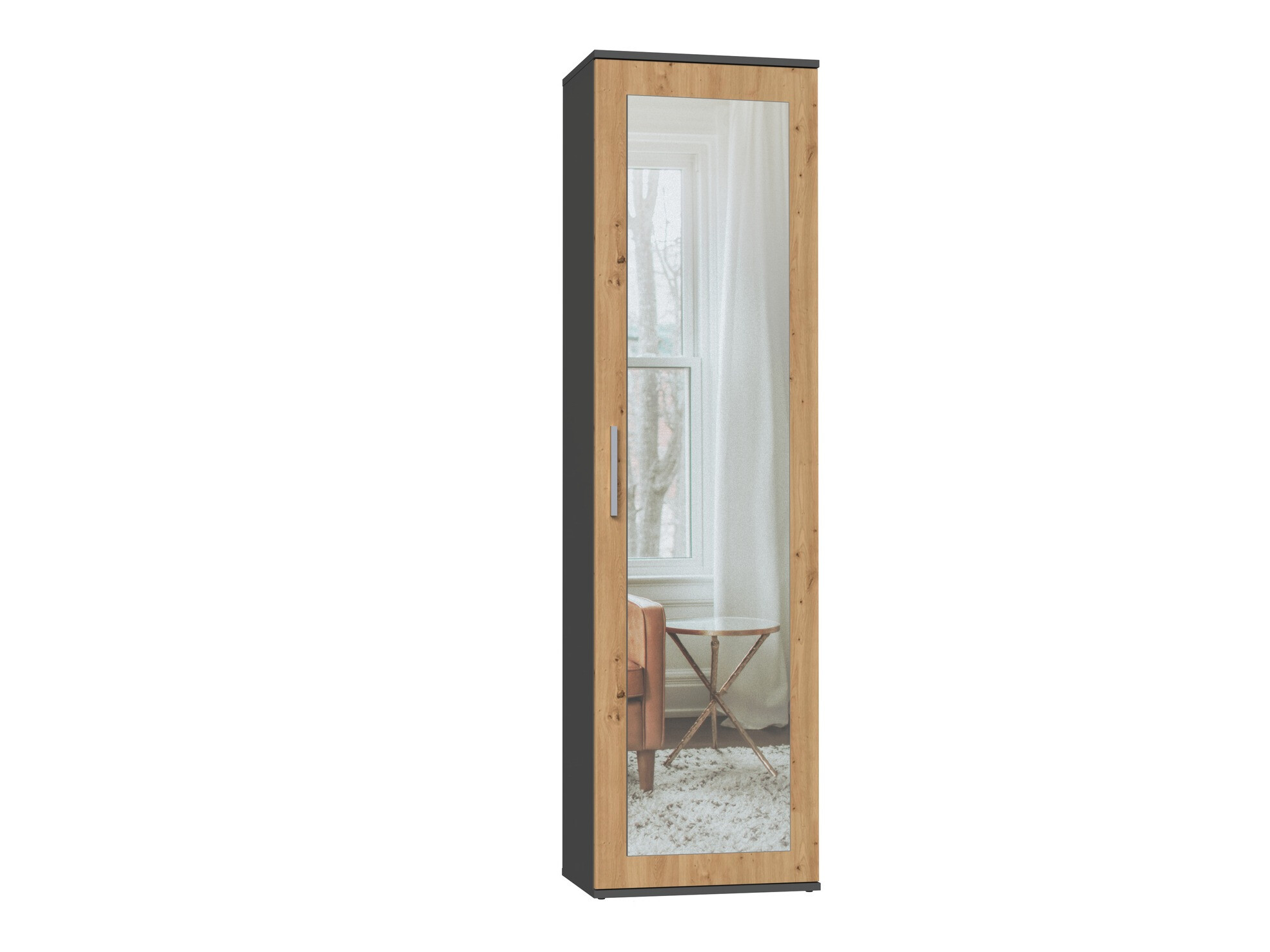 Armario Mandeville 127 (Roble Artisan + Antracita)