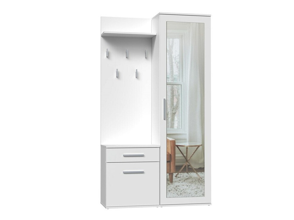 Conjunto para recibidor Mandeville 126 (Mate blanco)