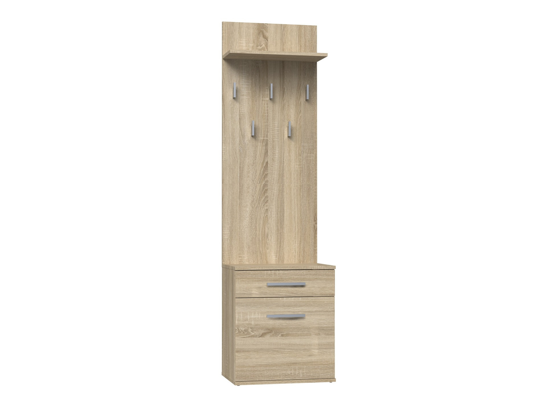 Conjunto para recibidor Mandeville 129 (Roble Sonoma)
