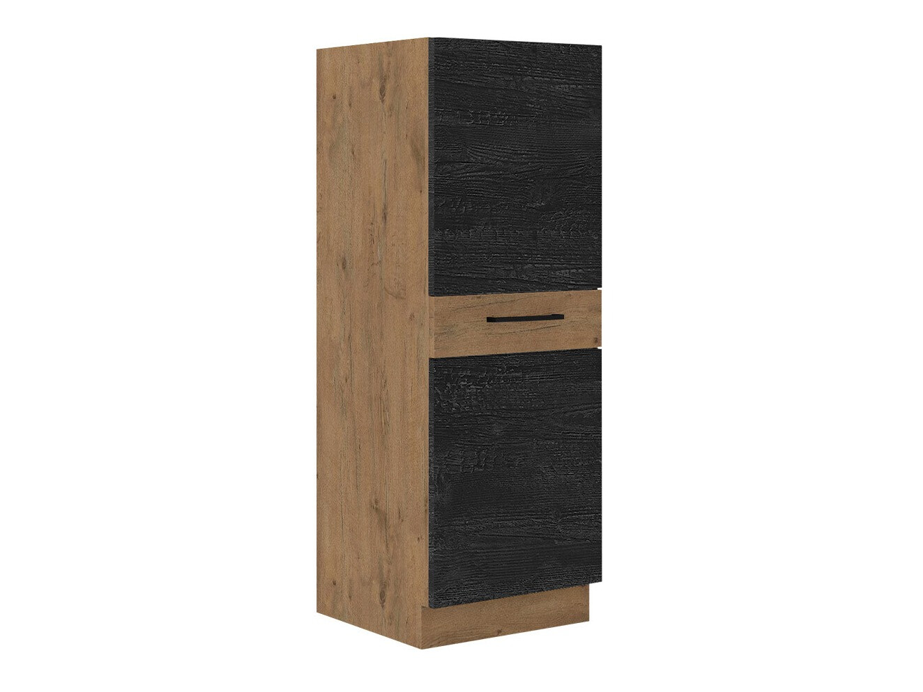 Mueble modular con cajón y puertas. Wood Dark 120