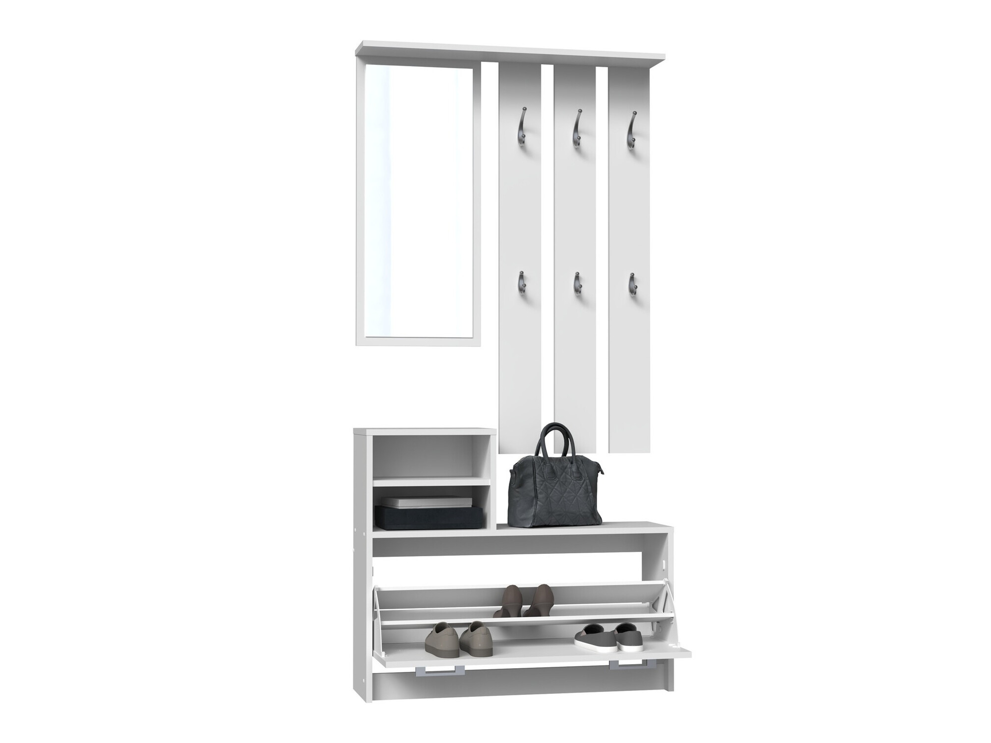 Conjunto para recibidor Mandeville 144 (Blanco)