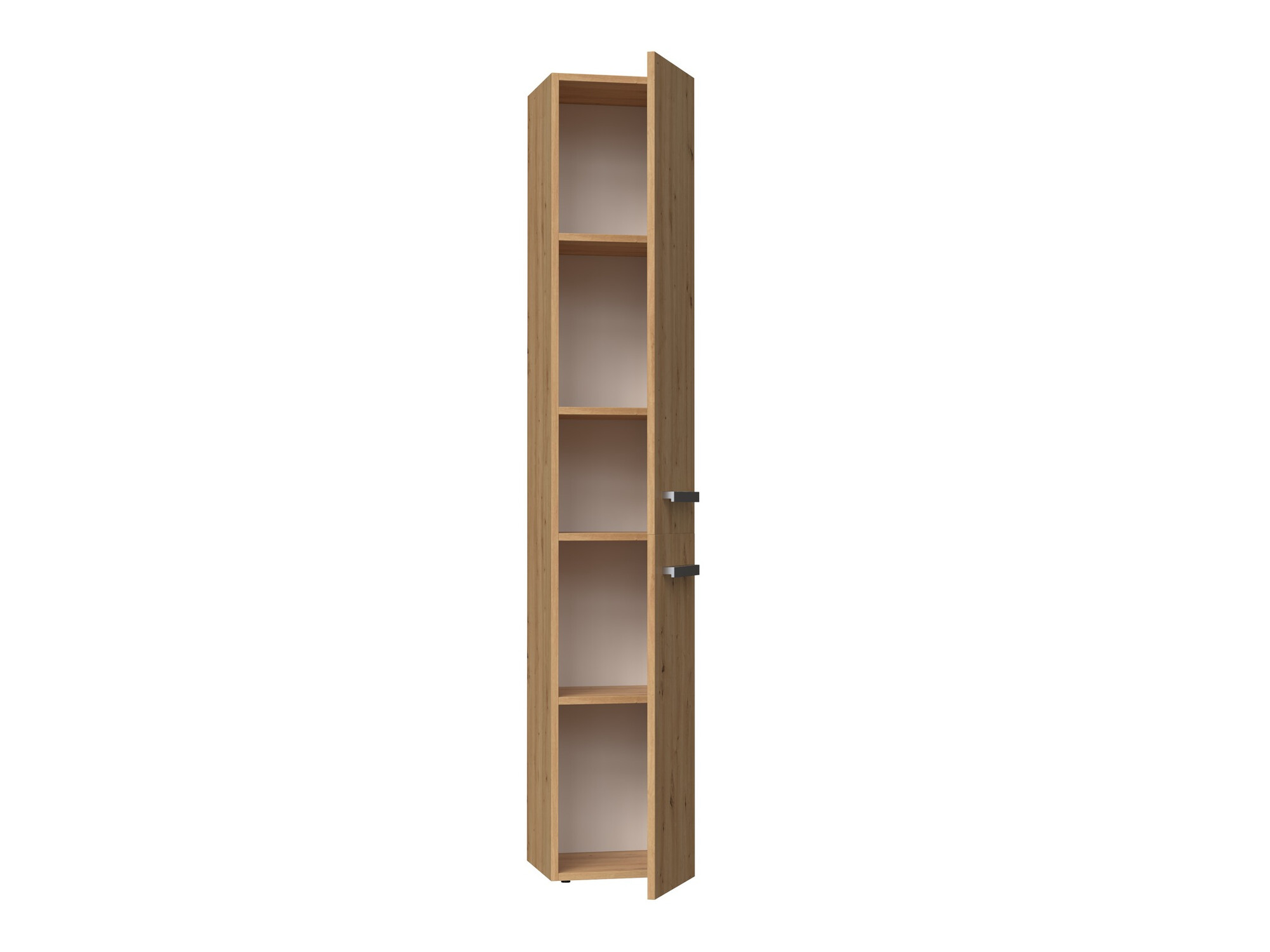 Armario de pie para baño Nolmaru 105 (Roble Artisan)