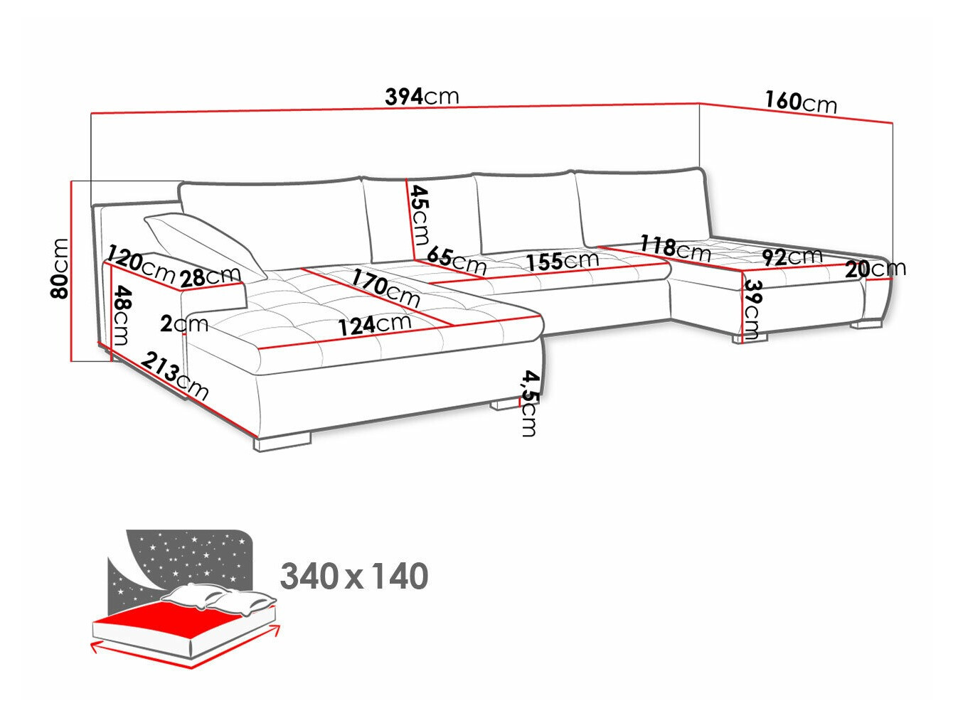 Sofá rinconero Comfivo 106 (Uttario Velvet 2954 + Evo 29)