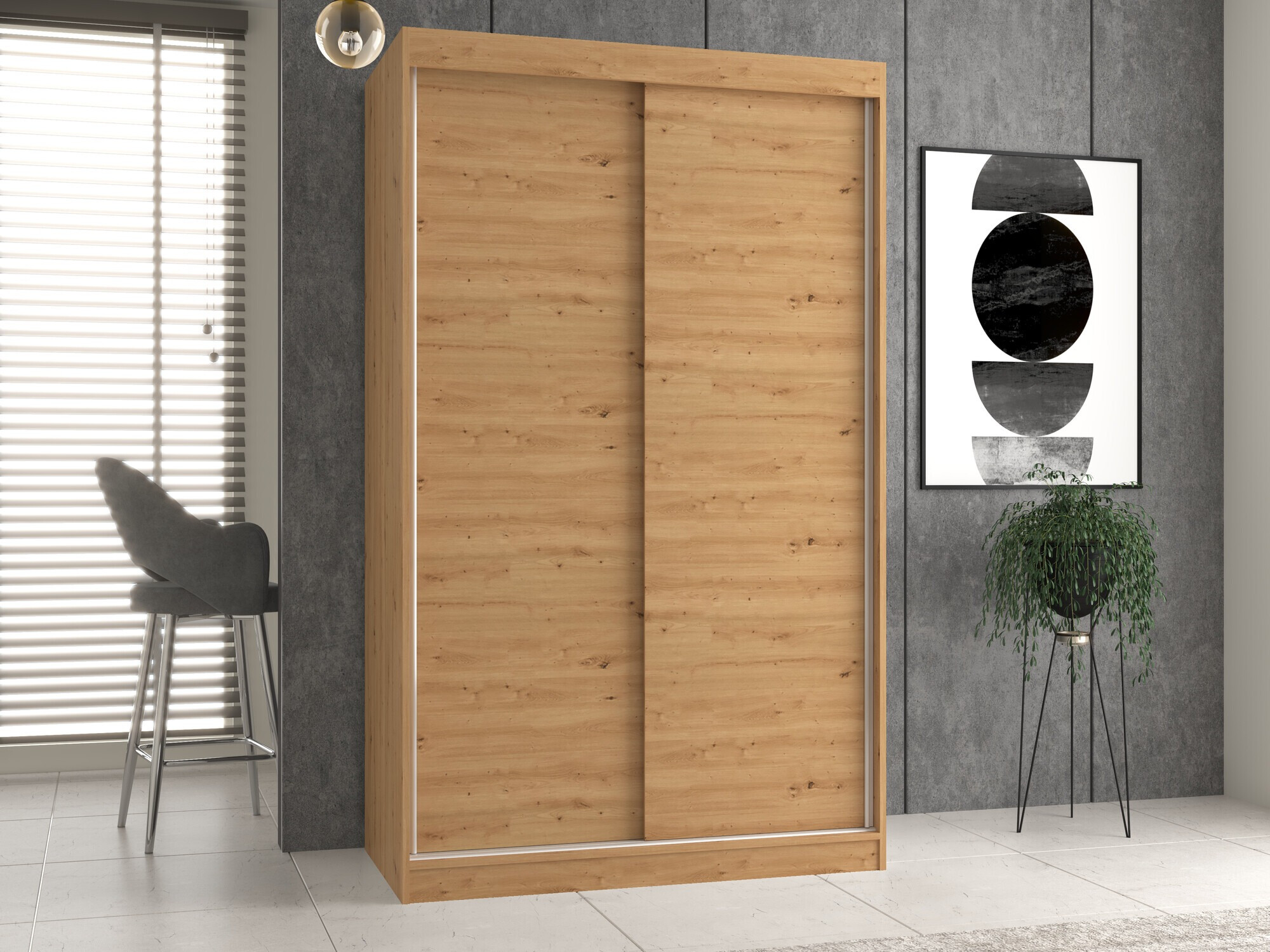 Armario Mandeville 159 (Roble Artisan)
