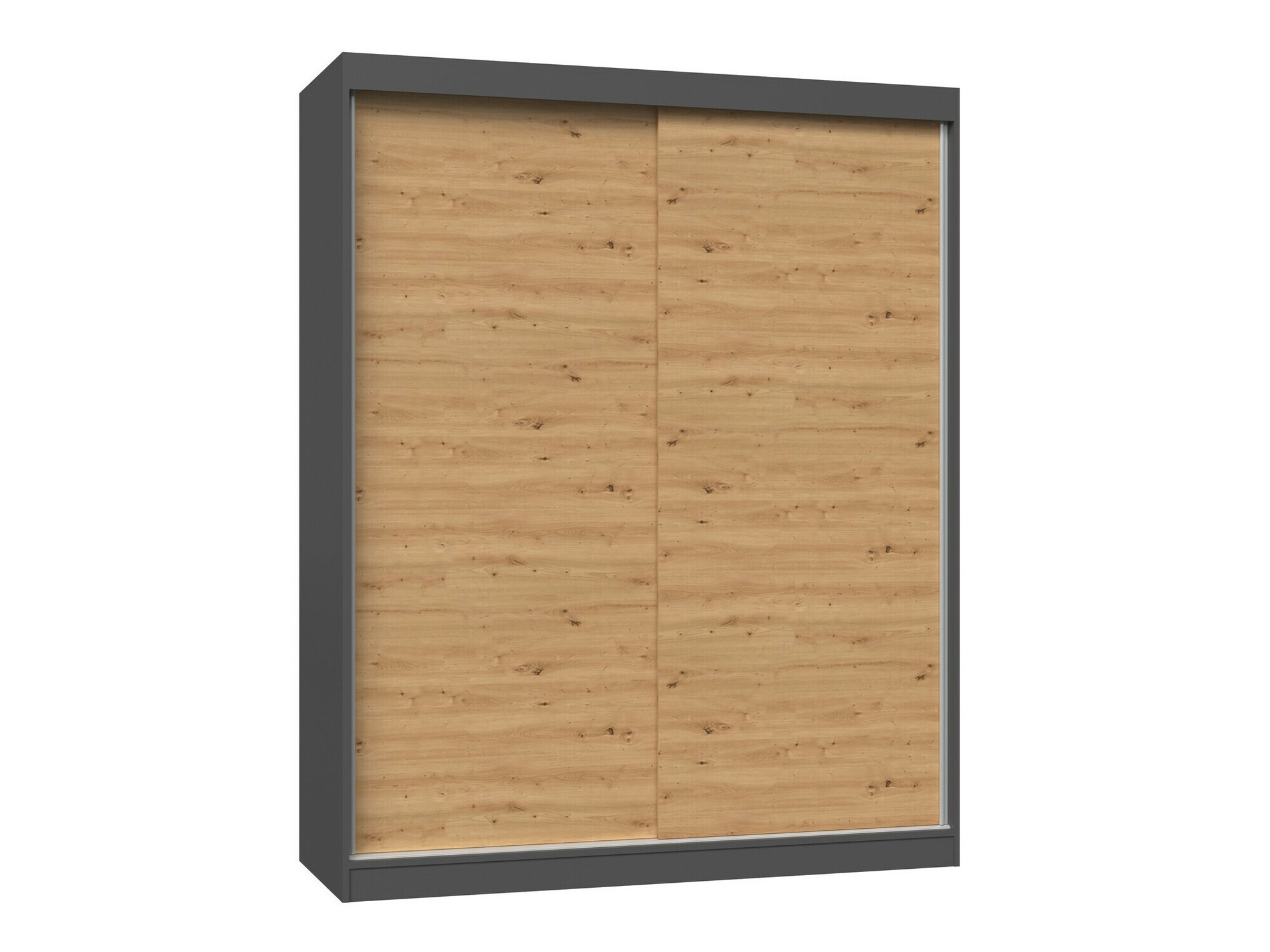 Armario Mandeville 167 (Antracita + Roble Artisan)