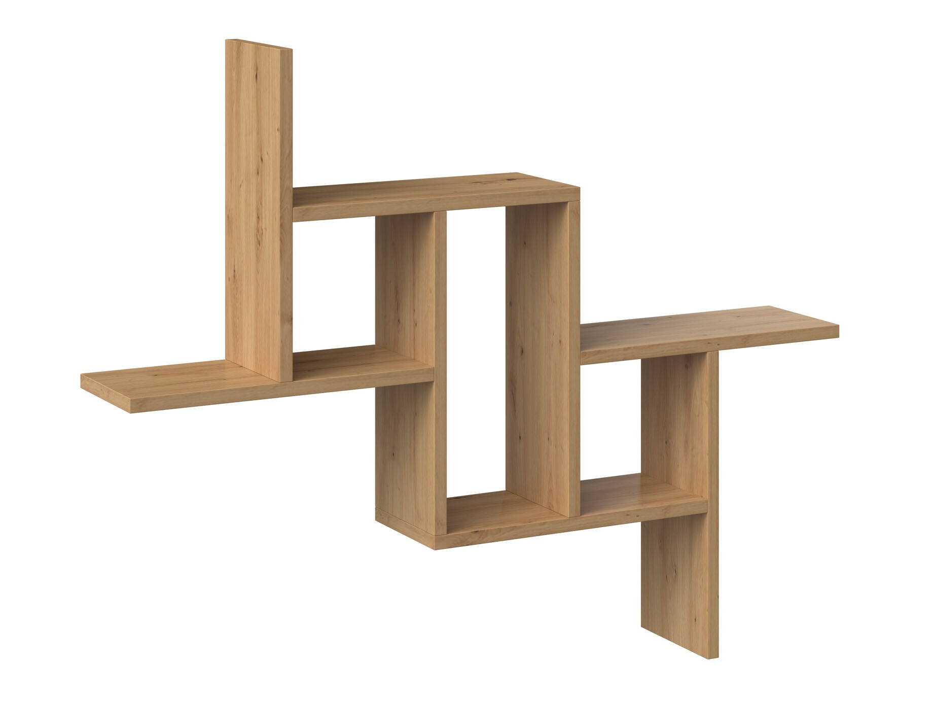 Estantería de pared Mandeville 161 (Roble Artisan)