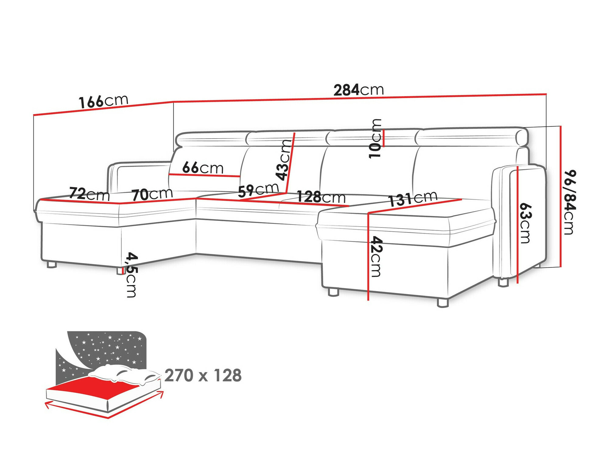 Sofá rinconero Temple 130 (Enjoy New 24)