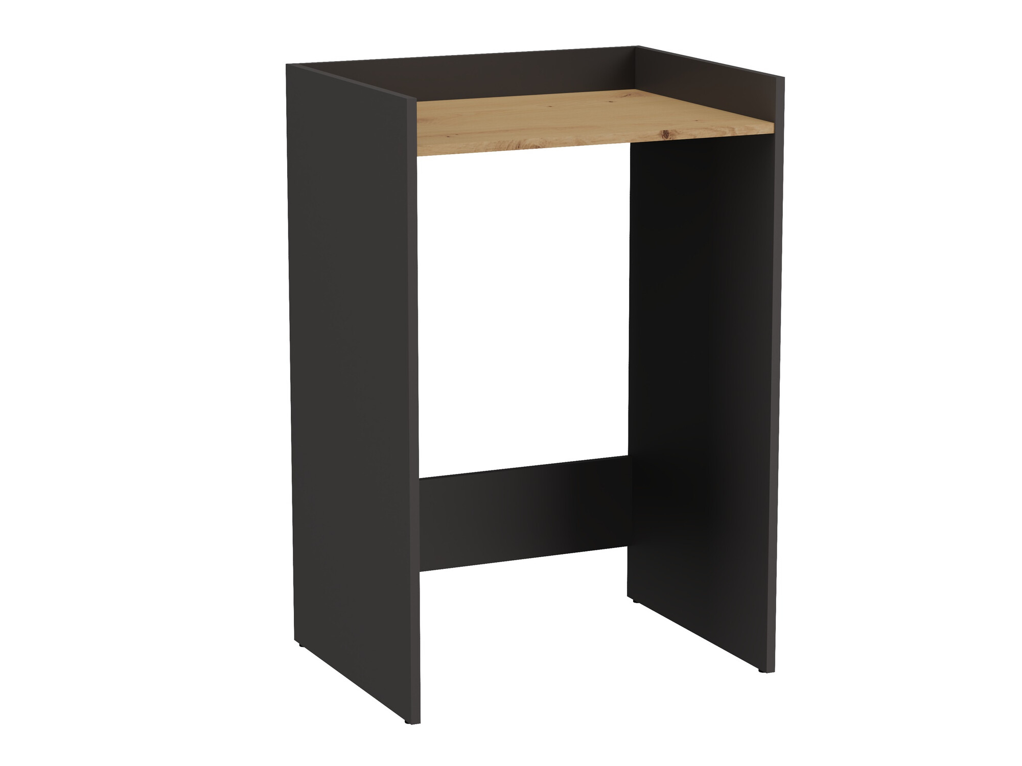 Armario de pie para baño Balelbo 102 (Antracita + Roble Artisan)