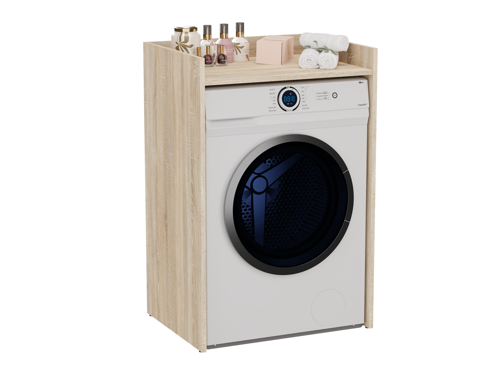 Armario de pie para baño Balelbo 102 (Roble Sonoma)