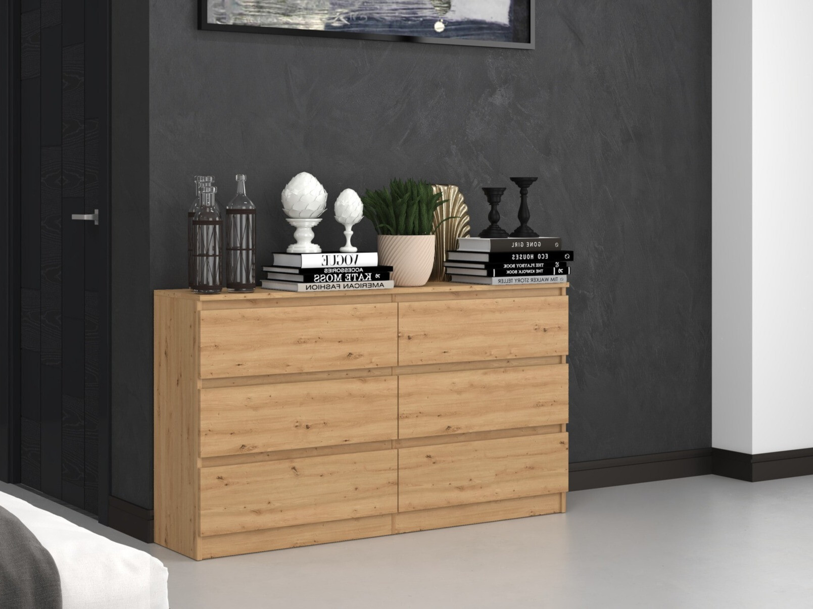 Cómoda Elbvelu 102 (Roble Artisan)