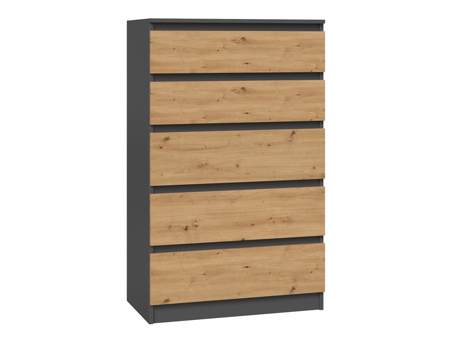 Cómoda Elbvelu 104 (Antracita + Roble Artisan)