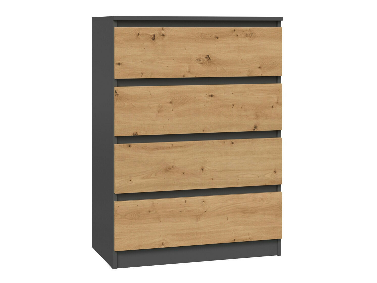Cómoda Elbvelu 105 (Antracita + Roble Artisan)