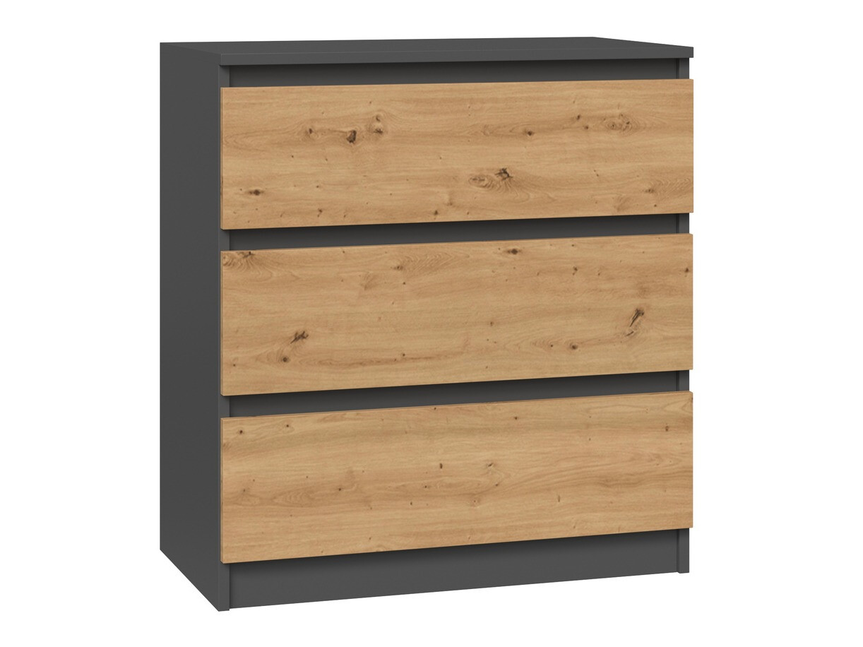 Cómoda Elbvelu 106 (Antracita + Roble Artisan)