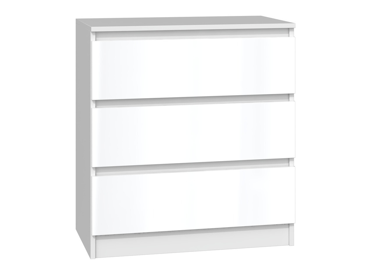 Cómoda Elbvelu 106 (Blanco brillante)