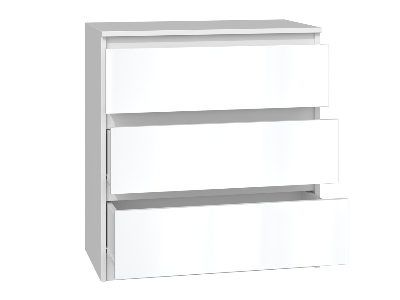 Cómoda Elbvelu 106 (Blanco brillante)