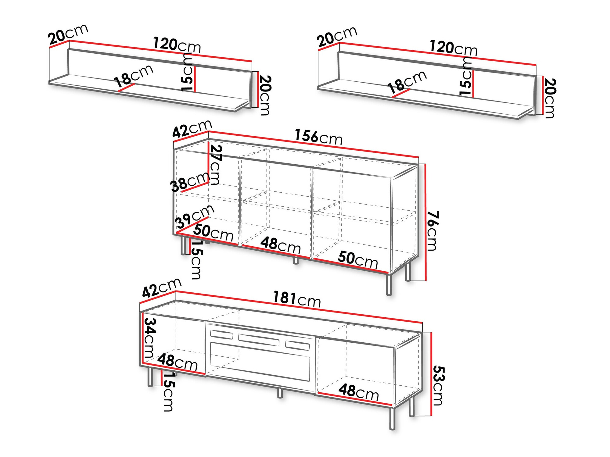 Conjunto de salón Livsevi 108