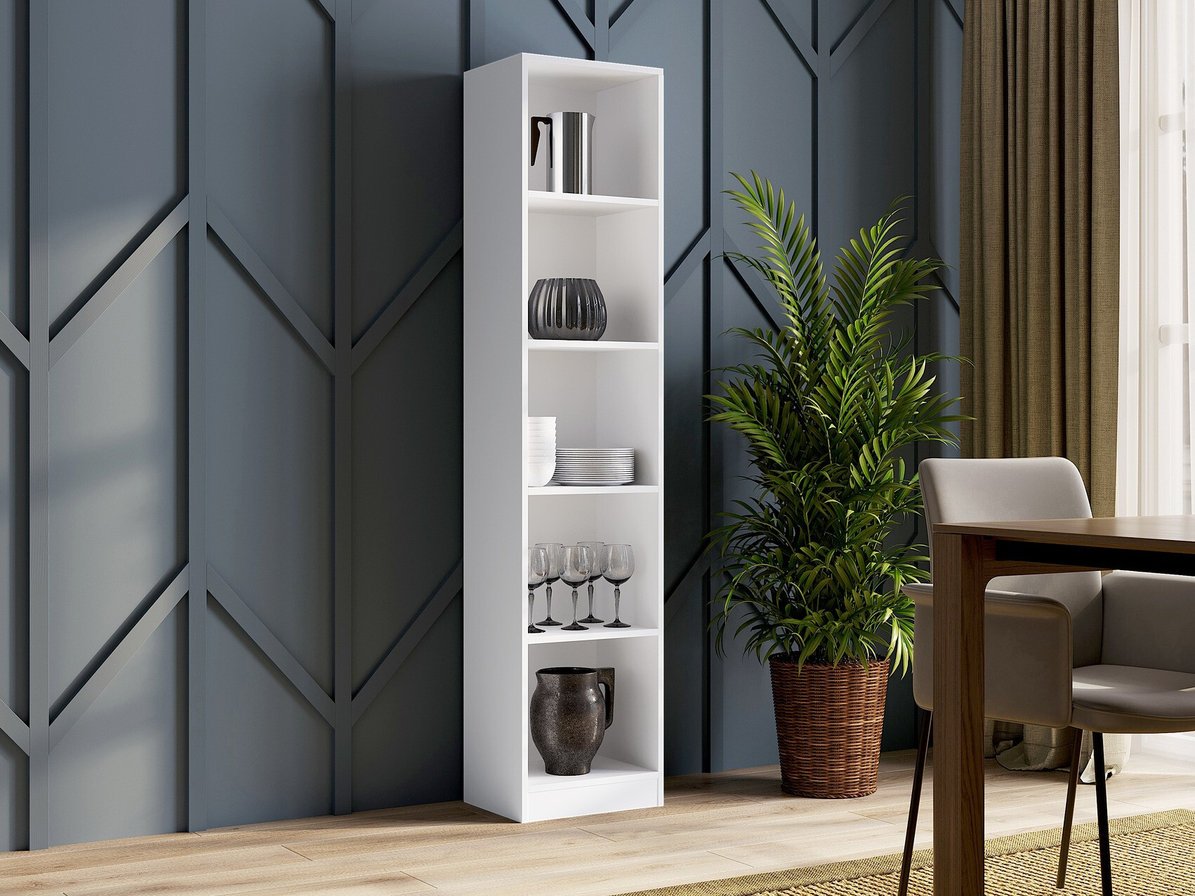 Estantería Mandeville 183 (Blanco)