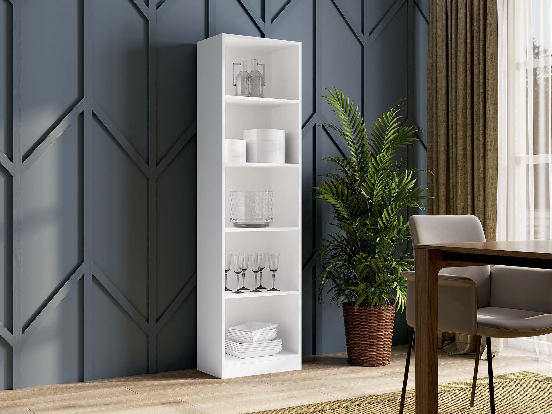 Estantería Mandeville 188 (Blanco)