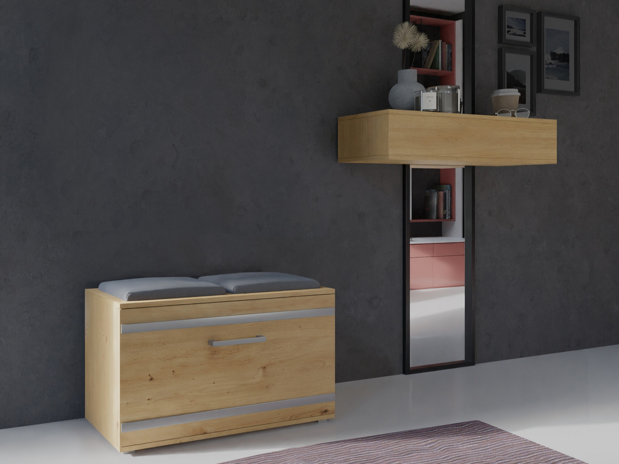 Zapatero Mandeville 179 (Roble Artisan)