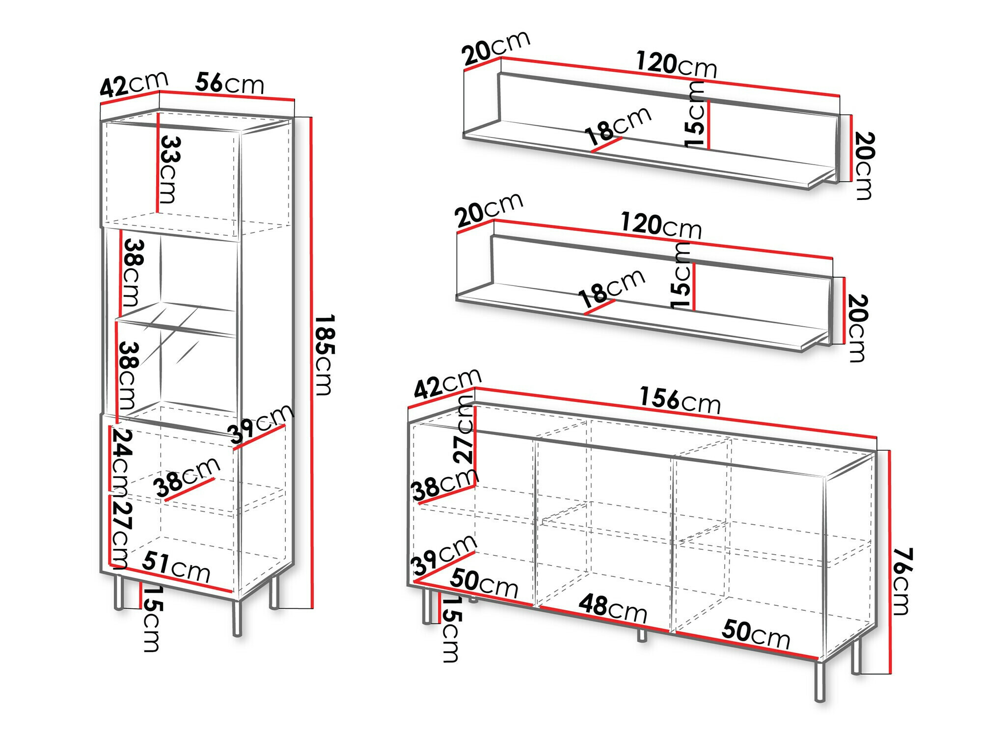 Conjunto de salón Studium I