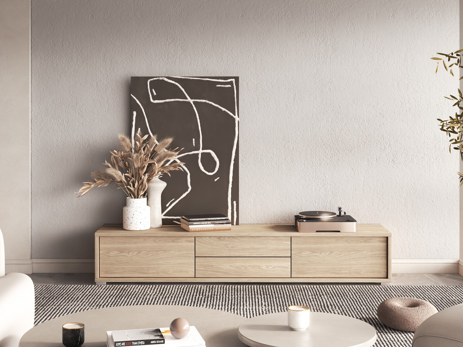 Mueble TV Austin 325 (Roble)