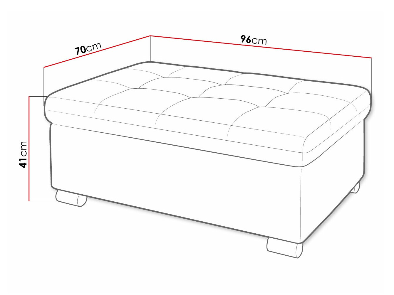 Banco acolchado Comfivo 118 (Soul 20)