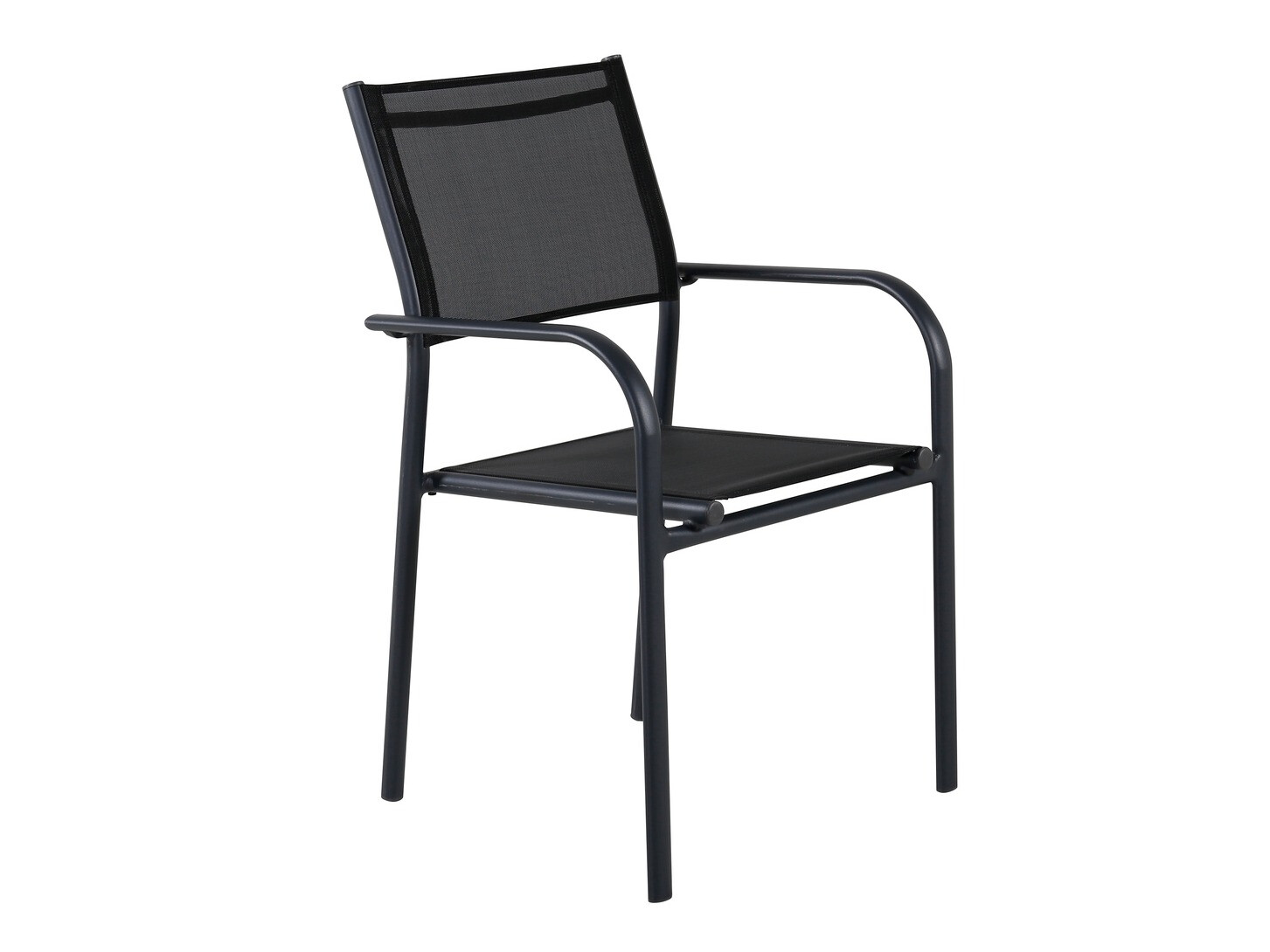 Conjunto de mesa y sillas Dallas 3031 (Negro + Gris)