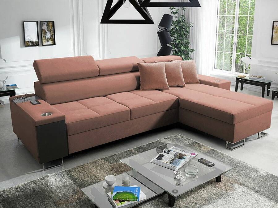 Sofá rinconero Pearland 108 (Uttario Velvet 2955)