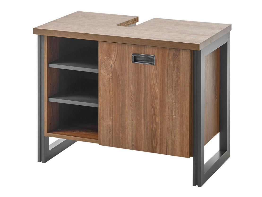 Armario de baño de pie para lavabo Virmeli 139