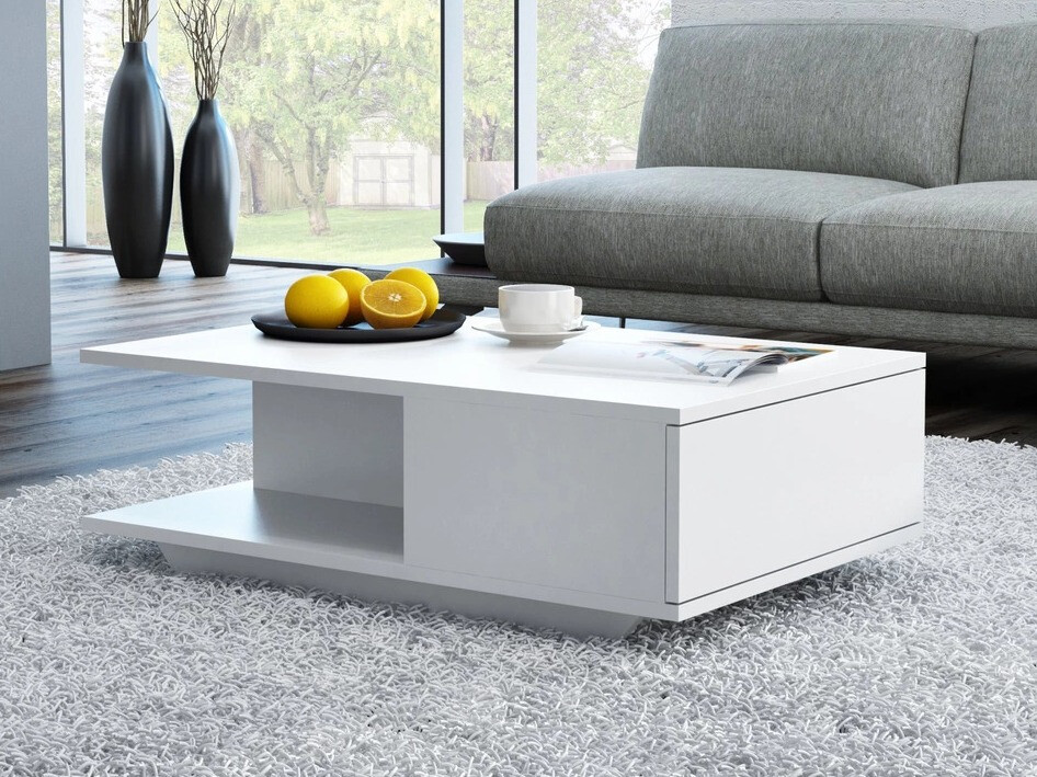 Mesa de centro Mandeville 205 (Blanco)