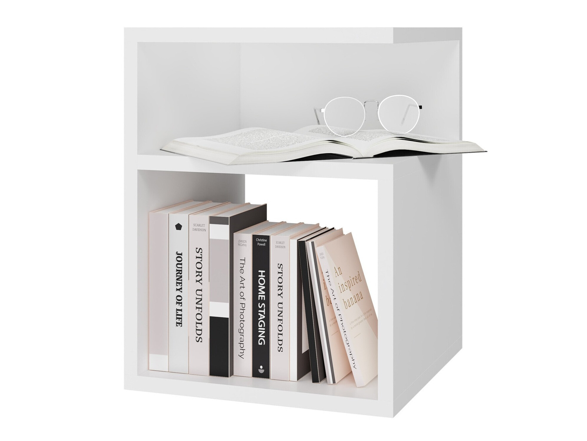 Mesilla de noche Mandeville 202 (Blanco)