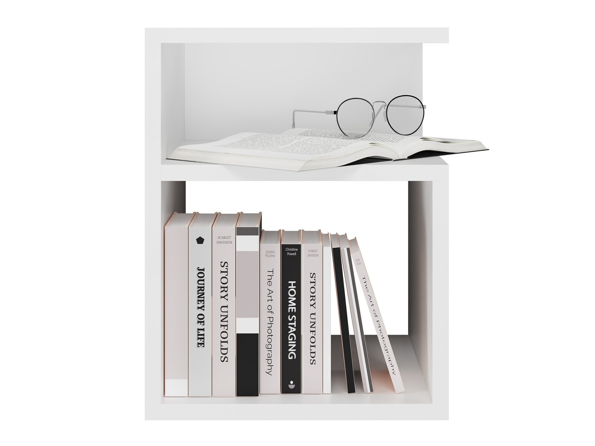 Mesilla de noche Mandeville 202 (Blanco)