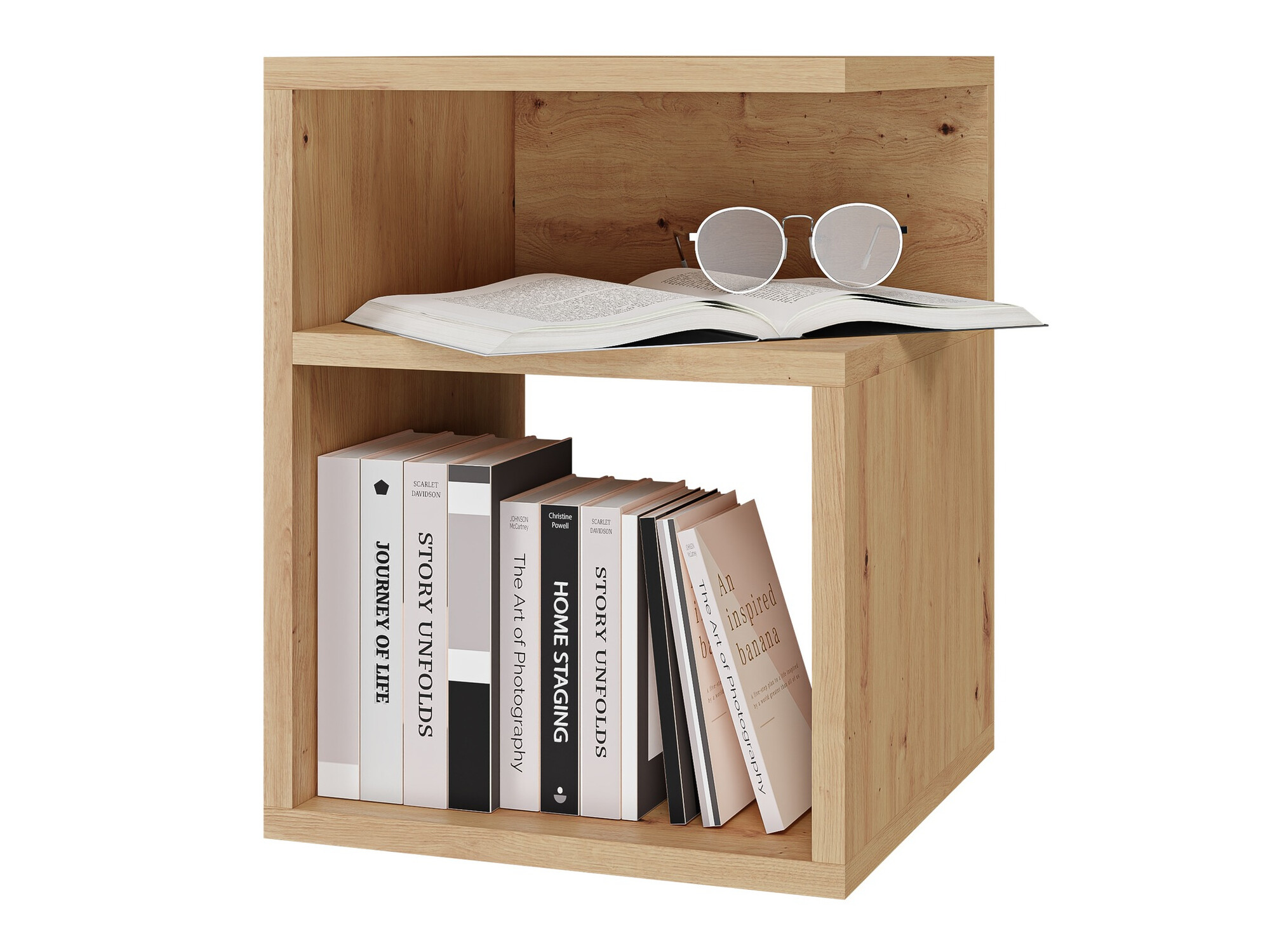 Mesilla de noche Mandeville 202 (Roble Artisan)