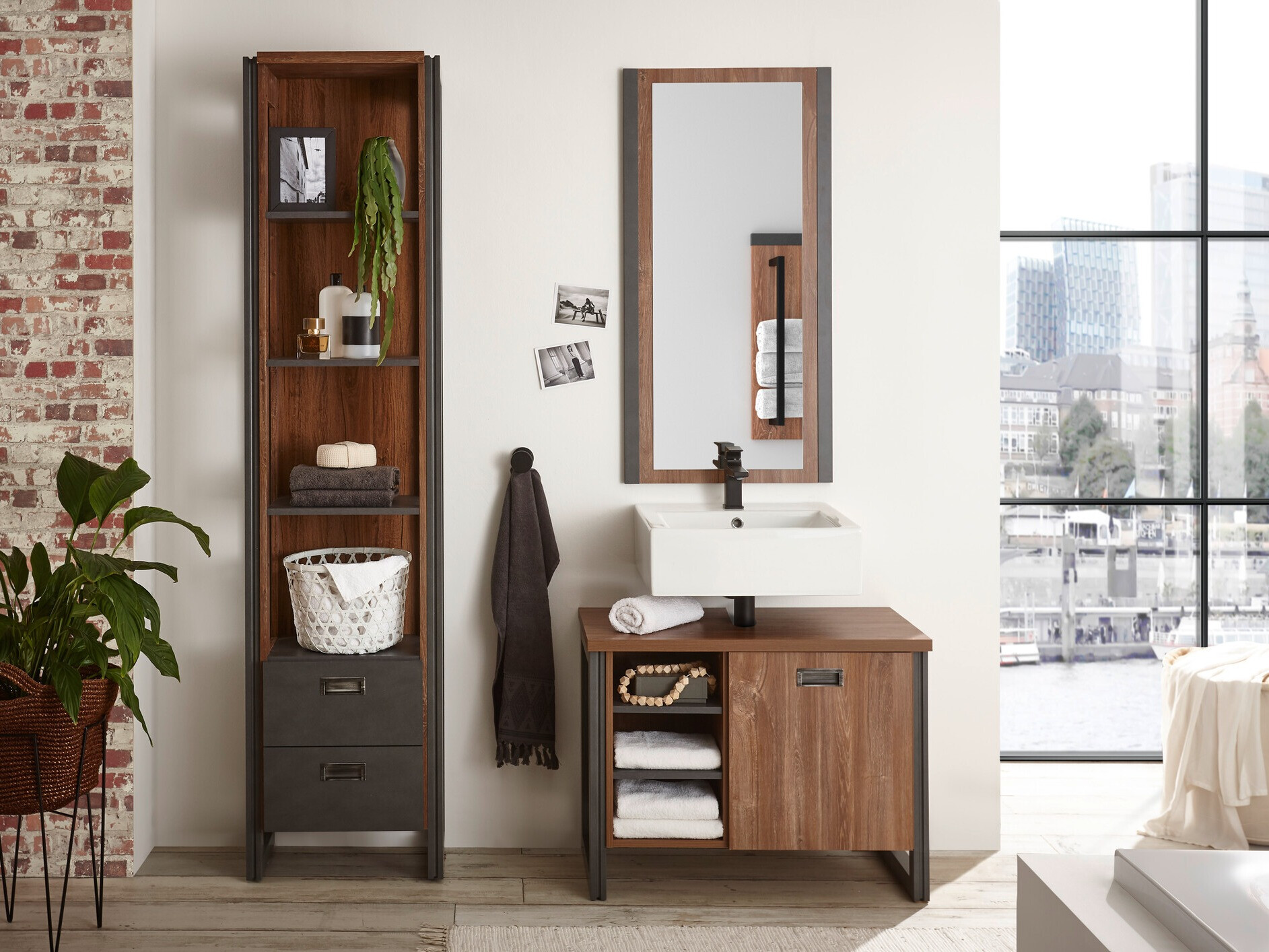 Conjunto de mueble de baño Virmeli 147