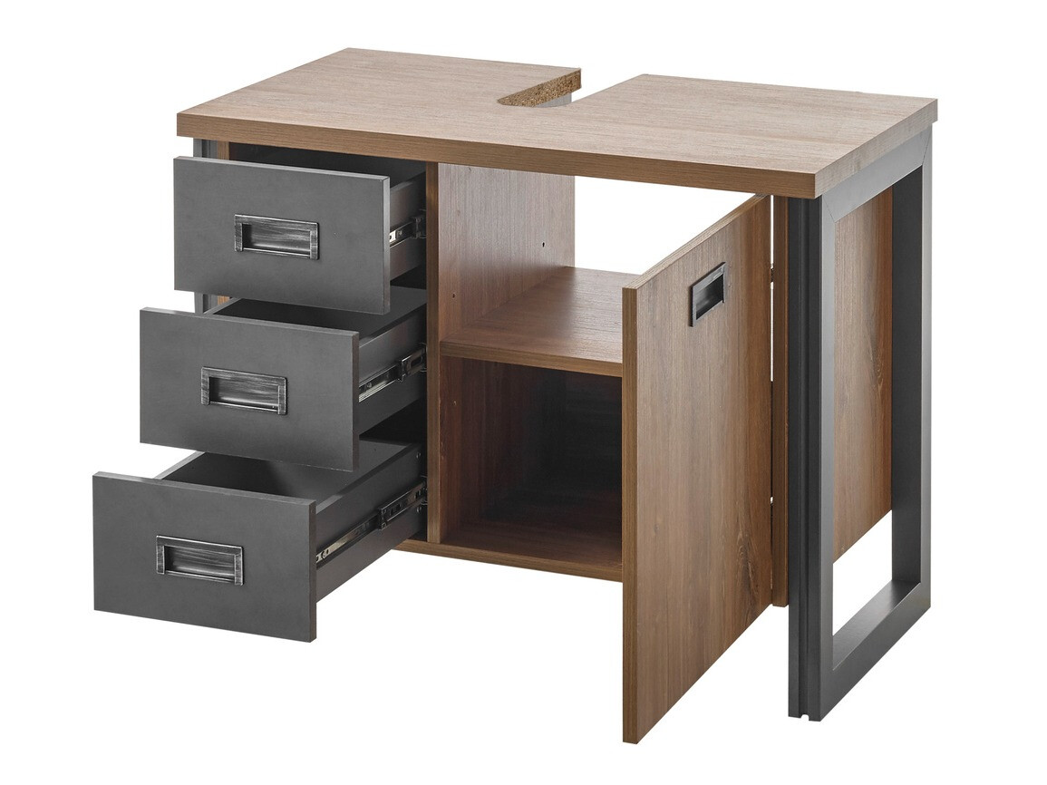 Conjunto de mueble de baño Virmeli 150