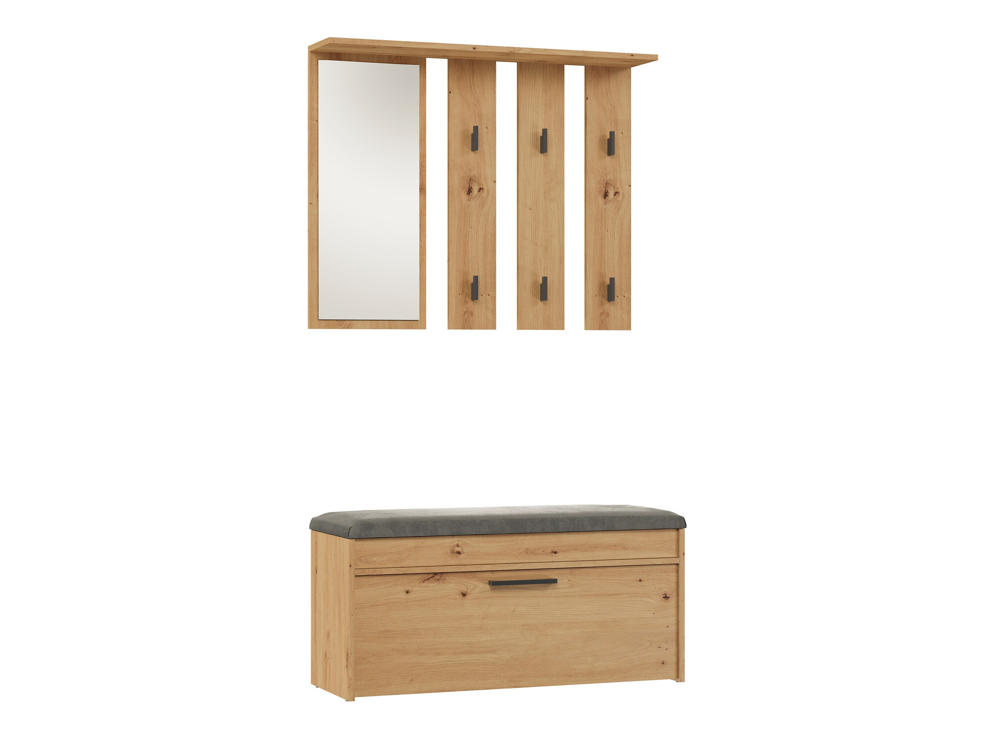 Conjunto para recibidor Mandeville 218 (Roble Artisan)