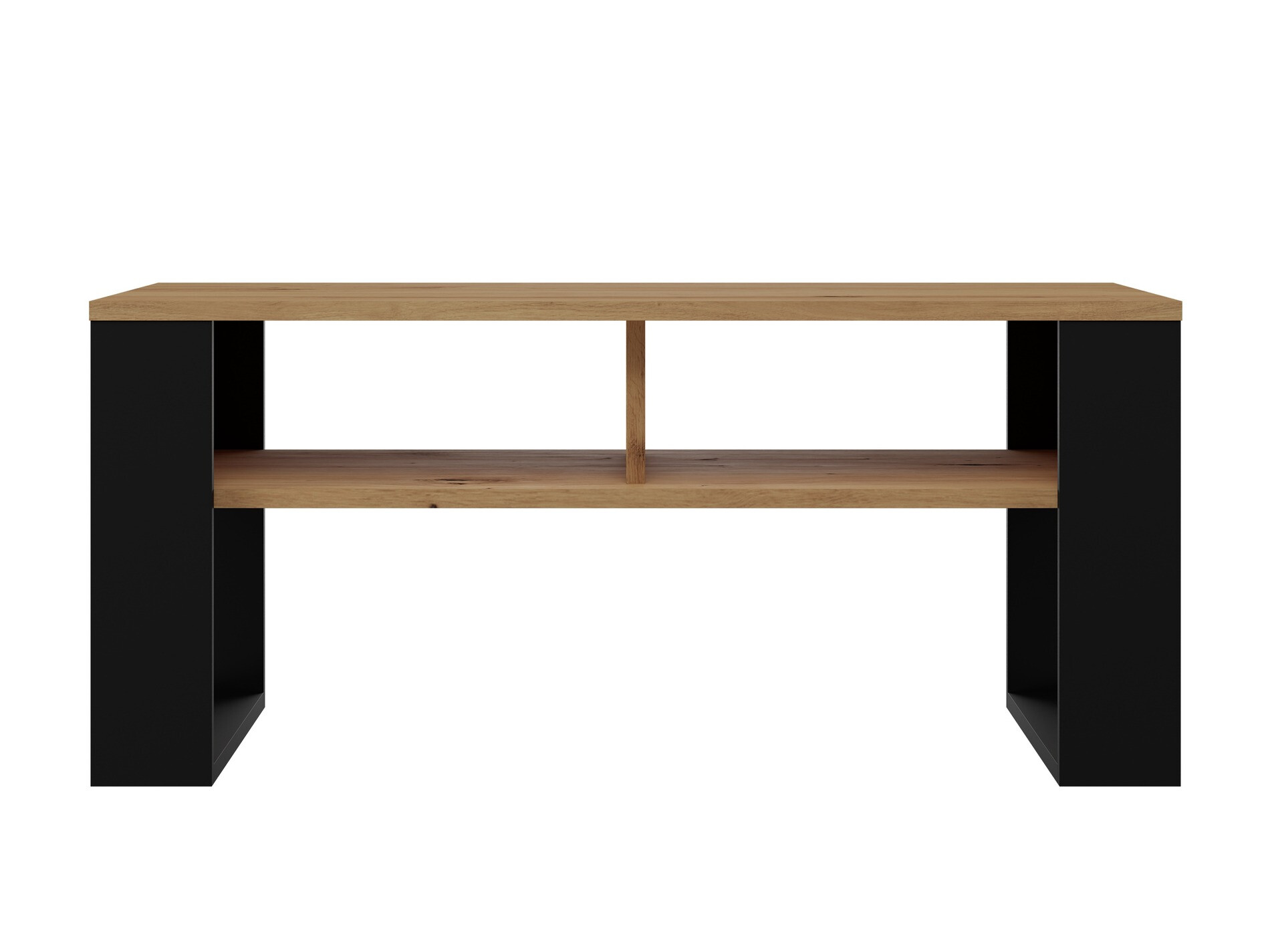 Mesa de centro Mandeville 209 (Roble Artisan + Negro)