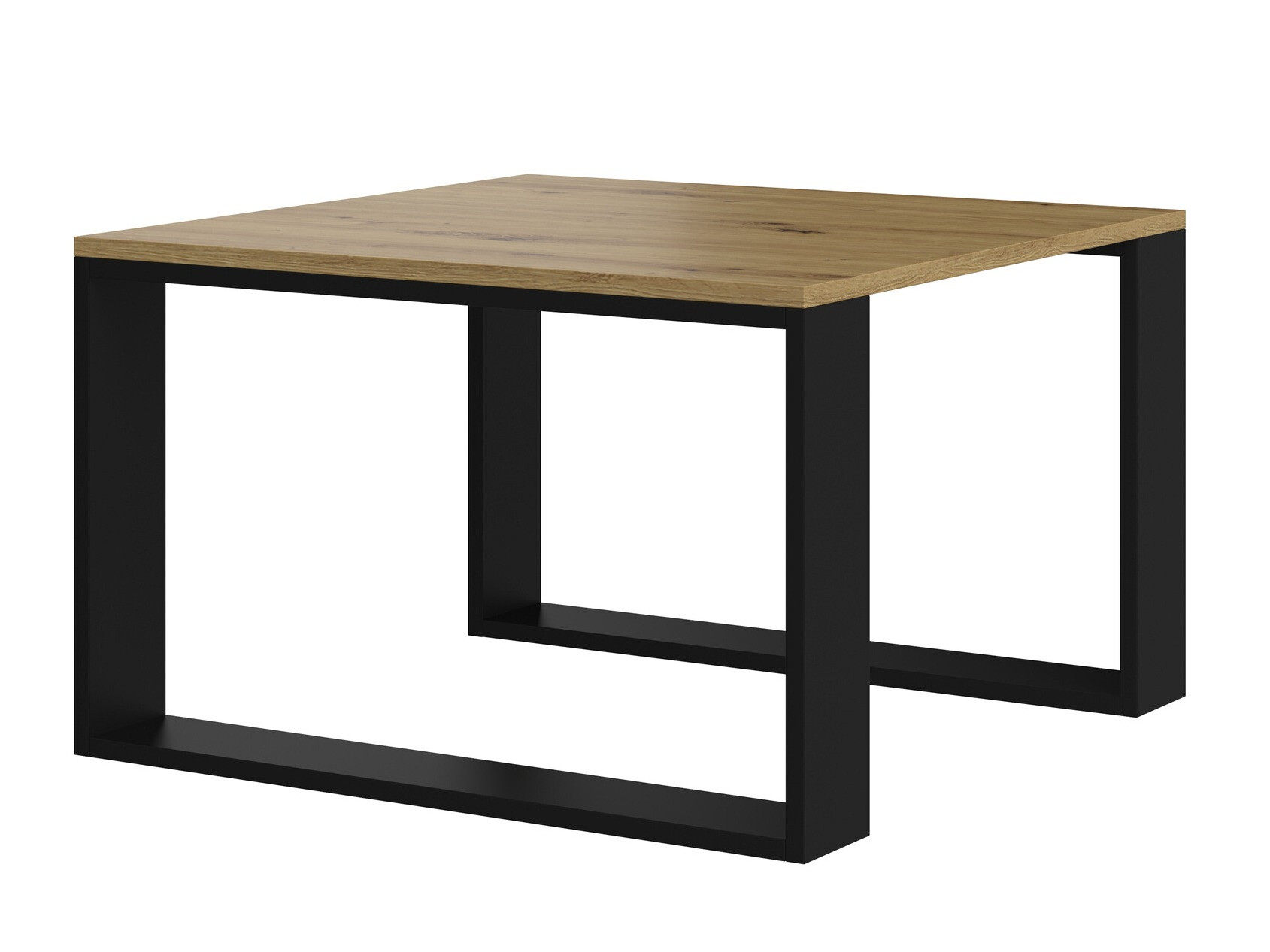Mesa de centro Mandeville 215 (Roble Artisan + Negro)