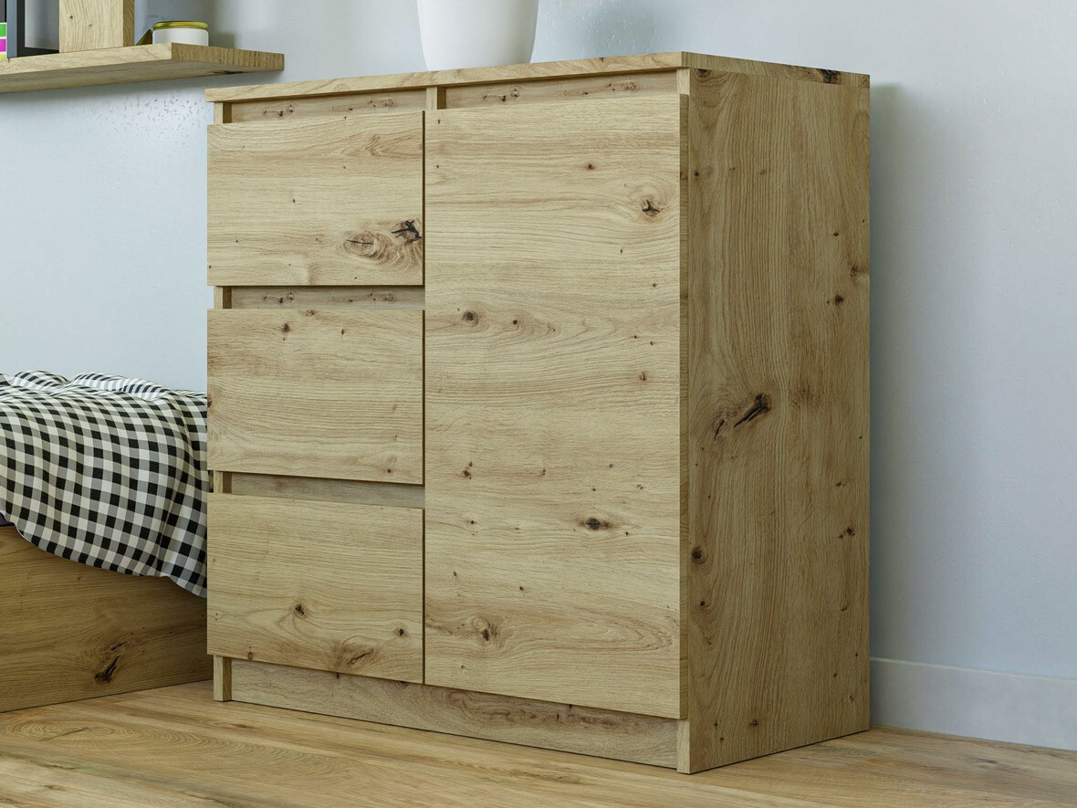 Cómoda Elbvelu 110 (Roble Artisan)