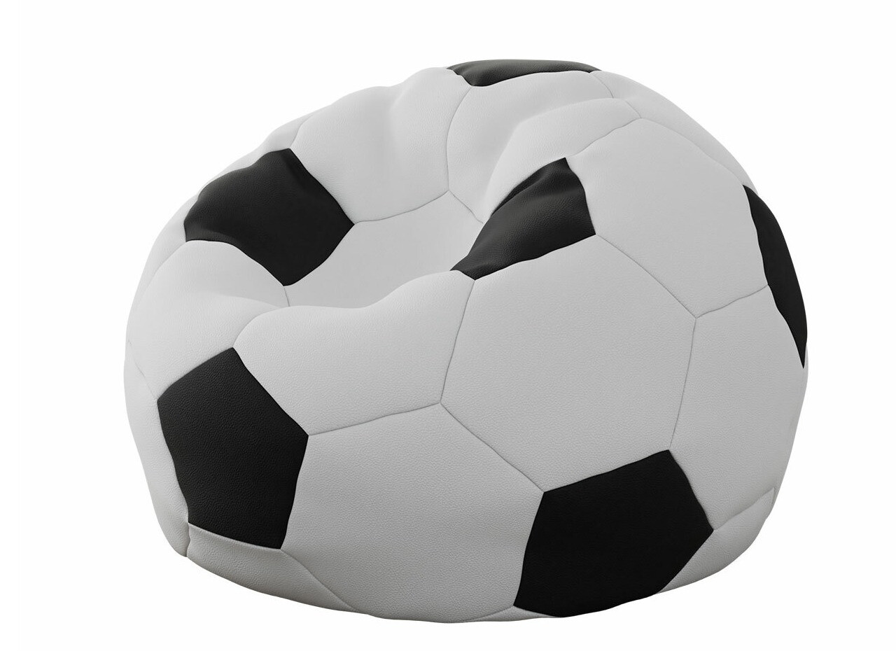 Puf Comfivo 287 (Blanco + Negro)