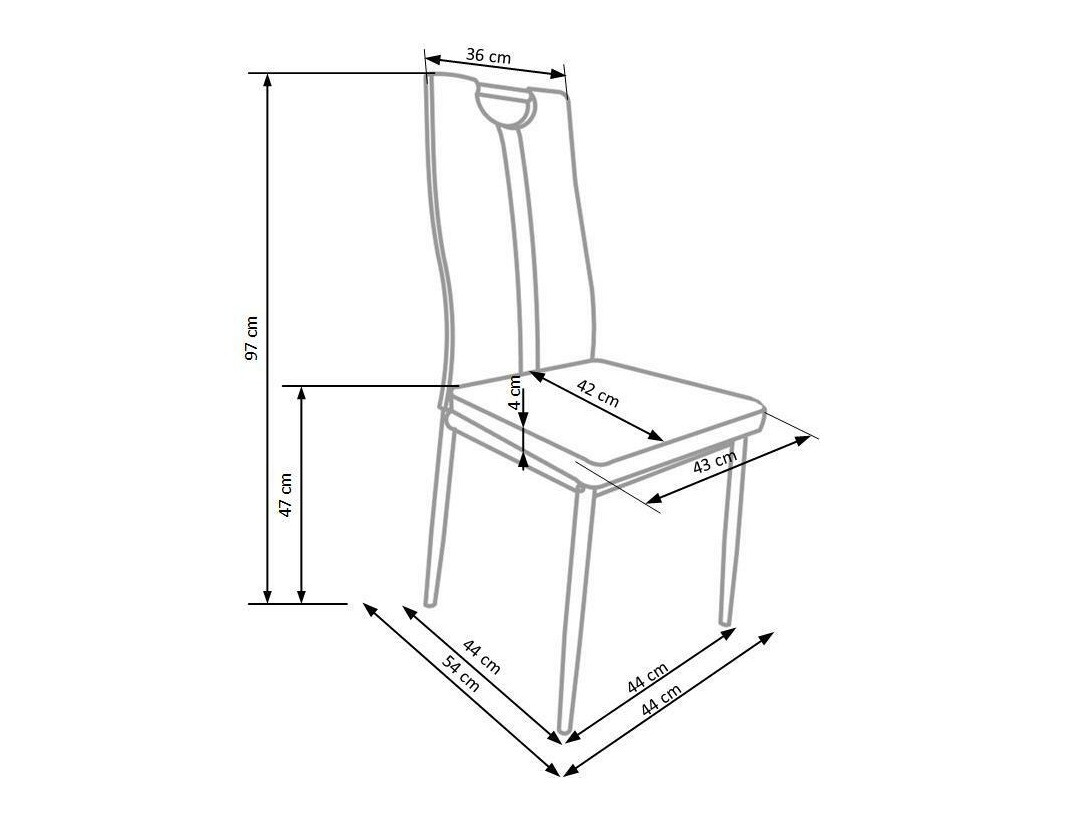 Silla Houston 252 (Crema)