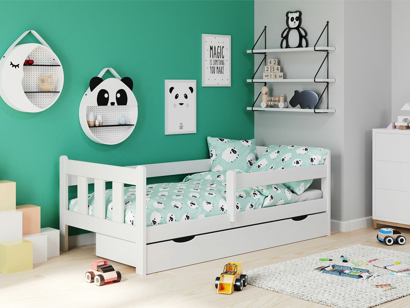 Cama Houston 889 (Blanco)