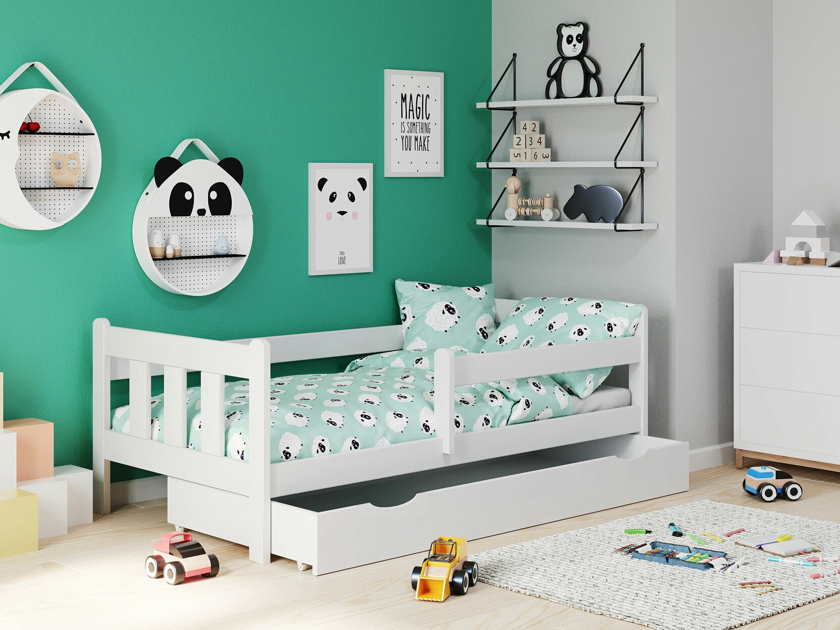Cama Houston 889 (Blanco)