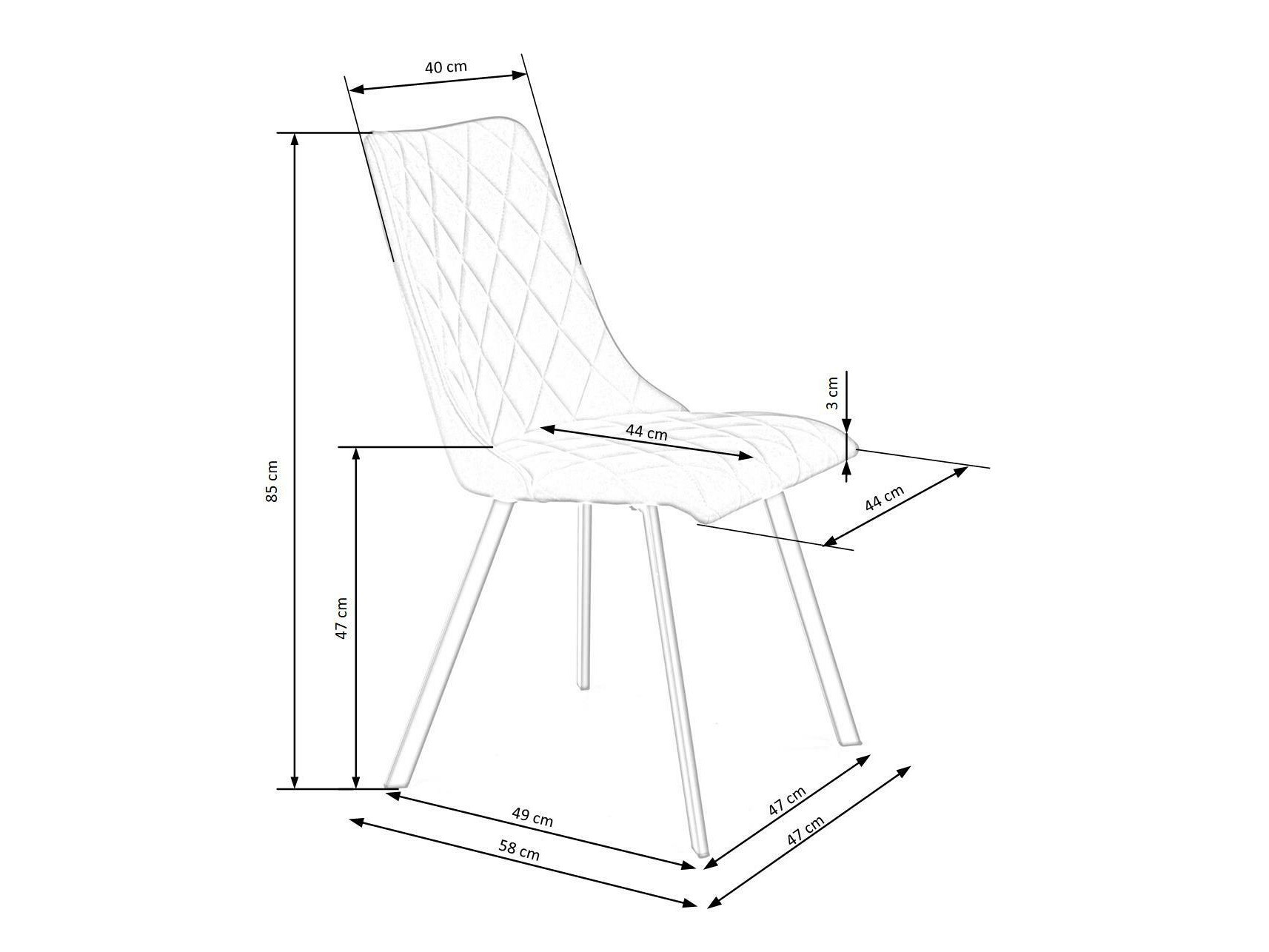 Silla Houston 1233 (Negro)